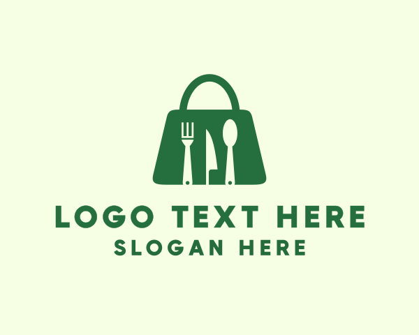 Vegan Food logo example 4