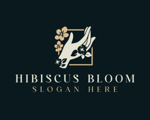 Flower Bloom Hand Spa logo design