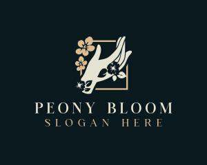 Flower Bloom Hand Spa logo design