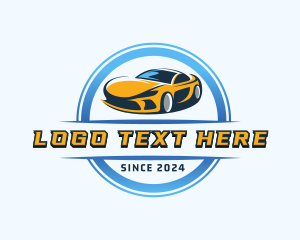 Automotive Racing Car Logo