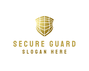 Grid Defense Shield  Logo