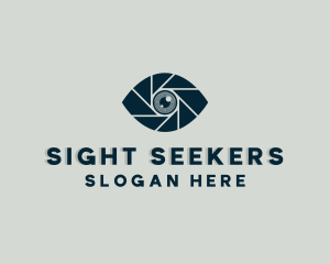 Eye Shutter Lens logo design