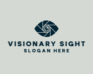 Eye Shutter Lens logo design
