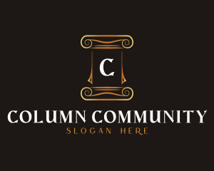 Luxury Pillar Column logo