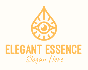 Golden Egyptian Eye logo design