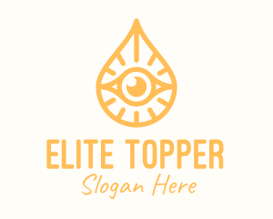 Golden Egyptian Eye logo design