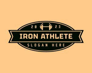 Workout Training Badge logo design