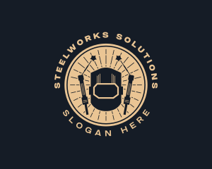 Industrial Welding Contractor logo design