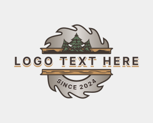 Lumber Wood Saw logo