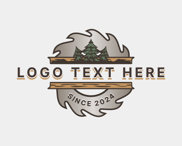 Lumber logo example 4