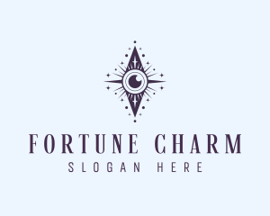 Mystical Eye Fortune Telling  logo design