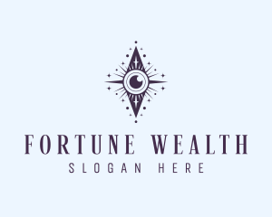 Mystical Eye Fortune Telling  logo design