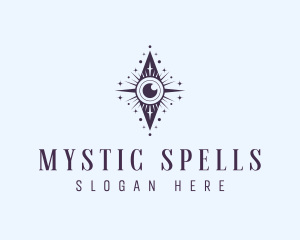 Mystical Eye Fortune Telling  logo design