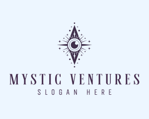 Mystical Eye Fortune Telling  logo design