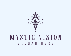 Mystical Eye Fortune Telling  logo design