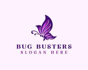 Beautiful Butterfly Wings logo design