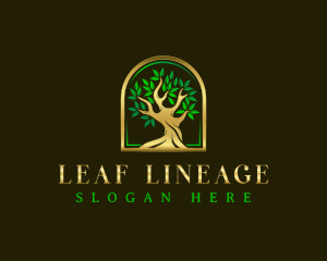 Wood Tree Plant logo