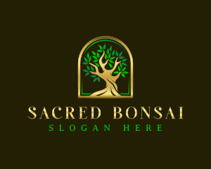 Wood Tree Plant logo