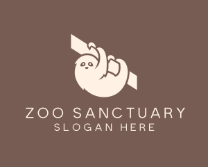 Sloth Nature Reserve logo design