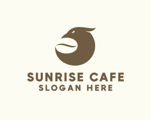 Coffee Cafe Bird logo design