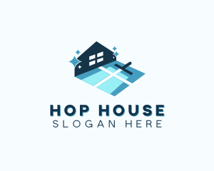 House Window Cleaning  logo design