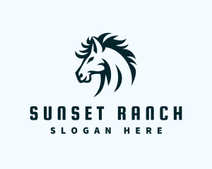 Horse Equine Ranch logo