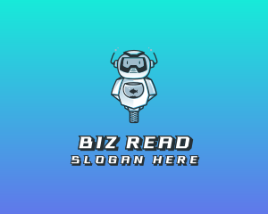 Gaming Robot Avatar logo design