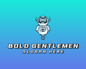 Gaming Robot Avatar logo design