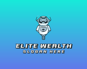 Gaming Robot Avatar logo design