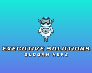 Gaming Robot Avatar logo design