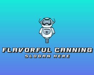 Gaming Robot Avatar logo design