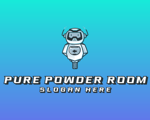 Gaming Robot Avatar logo design