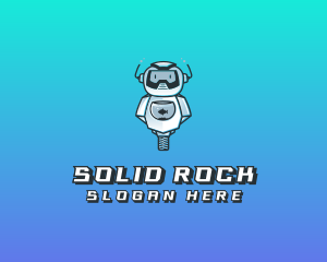 Gaming Robot Avatar logo design