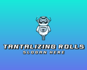 Gaming Robot Avatar logo design