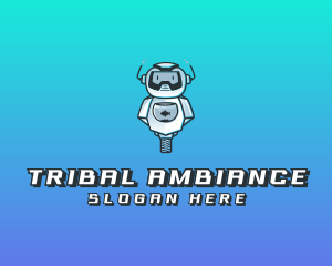 Gaming Robot Avatar logo design