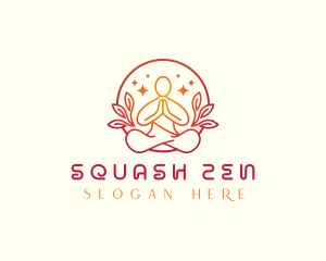 Yoga Meditation Spa logo design