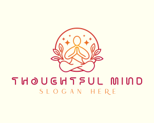 Yoga Meditation Spa logo design