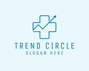 Medical Chart Cross  logo