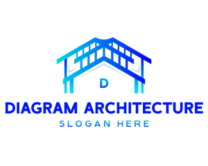 Roof Architecture Construction logo