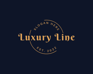 Luxury Circle Company logo design