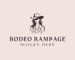 Cowgirl Rodeo Fashion logo