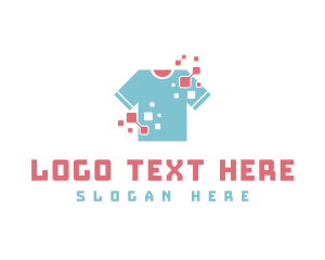 Pixel Shirt Clothing logo