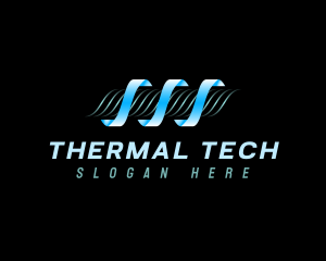 Thermal Cooling Ventilation logo design