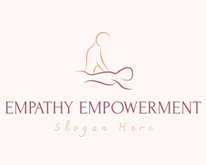 Massage Wellness Spa logo design