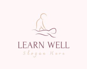 Massage Wellness Spa logo design