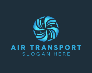 Airflow Thermal Ventilation logo design