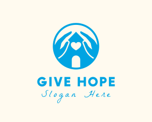 Love Charity House logo design