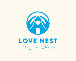 Love Charity House logo design