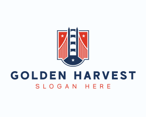 Golden Gate Bridge logo design