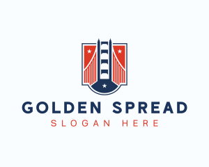 Golden Gate Bridge logo design